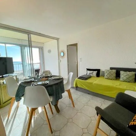 Appartement 074 Cap D'agde, 2 Pieces Vue Avec Place De Parking 4 Personnes